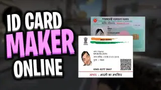 Free ID Card Maker Online (NIC/ADHAR/NID) For FB & Instagram Verification