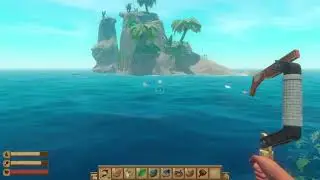 Raft survival. Начало выживания на плоту! ✔️Raft #1 ► Выживание на плоту под присмотром АКУЛЫ!