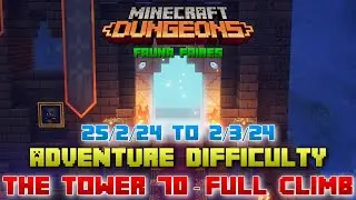 The Tower 70 [Adventure] Full Climb, Guide & Strategy, Minecraft Dungeons Fauna Faire