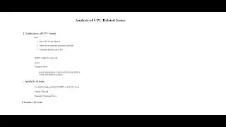 Analysis and resolve high CPU issue of the HANA System| High level details Part 2  #hana