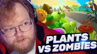 ТОХА T2x2 ИГРАЕТ В PLANTS VS ZOMBIES (Brutal Mode EX Plus)