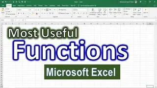 Most useful excel functions | top 10 excel formulas | basic excel formulas | excel for beginners