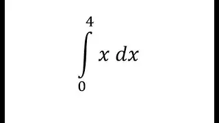 Calculus Help: Integral from 0 to 4  xdx - Basic Integration - How to solve it