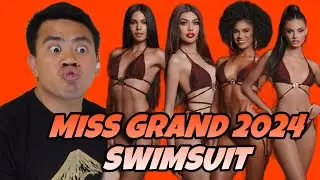 ATEBANG REACTION | MISS GRAND INTERNATIONAL 2024 SWIMSUIT COMPETITION