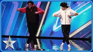 The audience LOVE Romeo & Icys TikTok DANCE MEDLEY | Unforgettable Audition | Britains Got Talent