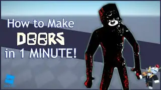 How to Make Roblox DOORS in 1 MINUTE!