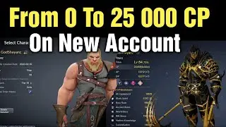 Black Desert Mobile Getting From 0 To 25 K CP on New Account