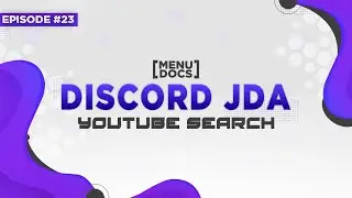 JDA Bot Tutorial - Search play (Episode 23) | MenuDocs