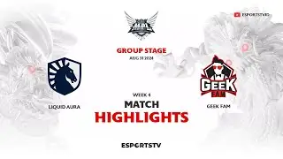 Team Liquid vs Geek Fam HIGHLIGHTS MPL ID S14 | GEEK VS TLID ESPORTSTV