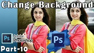 How To Change Background Tutorial In Adobe Photoshop 7.0 Part 10