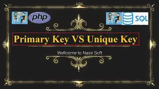 20 - Difference between Primary key vs Unique key (SQL | MySql)