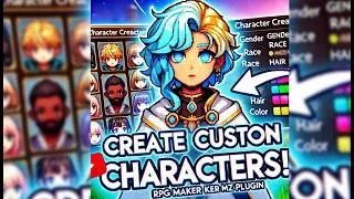 How to Use the Ultimate Character Creator Plugin for RPG Maker MZ | Beginner Guide