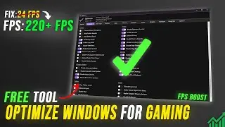 Use this FREE TOOL to Optimize Windows 10/11 for Gaming & Performance