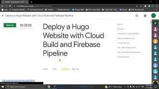 Deploy a Hugo Website with Cloud Build and Firebase Pipeline [ GSP747 ] Google Cloud LAB Solution