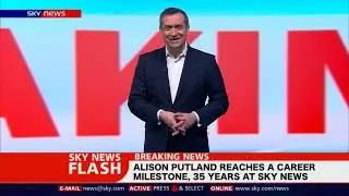 Alison Putland: 35 Years of Brilliance at Sky News | A Broadcasting legend 🌟🎥