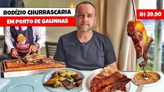 CHURRASCARIA RODÍZIO COMPLETO POR R$39,90 - CHURRASCARIA LEITAO EM PORTO DE GALINHAS