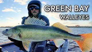 PRIME TIME Post Spawn Walleyes in GREEN BAY!