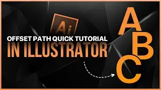 Offset Path Quick Tutorial in Illustrator | Offset Path Guide | Illustrator Tutorial |  | @gtmshrma