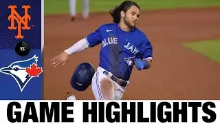 Robbie Ray leads Blue Jays to 3-2 win | Mets-Blue Jays Game Highlights 9/12/20