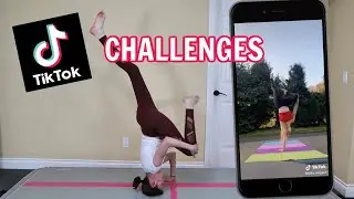 Trying TIKTOK Gymnastics Challenges! | Bethany G