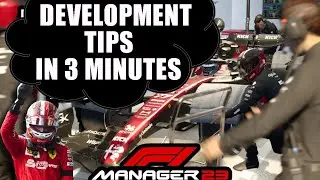 How to DEVELOP your CAR in F1 Manager 23 tutorial