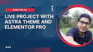 live project with astra theme and elementor pro