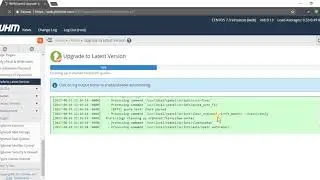 Upgrade WHM/cPanel to latest version