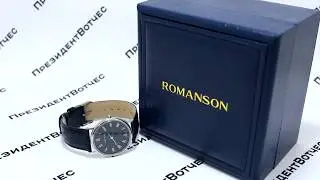 Часы Romanson Adel TL 5110S MW(BK)  - видео обзор от PresidentWatches.Ru