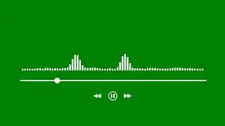 Audio spectrum green screen effects | audio visualizer green screen video | kinemaster template