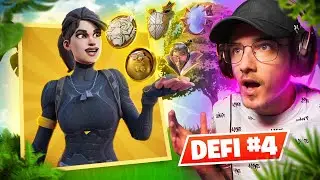 FAIRE TOP 1 avec les 5 MEDAILLONS sur FORTNITE ! ( On a mis des pipines )