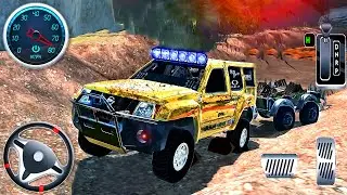 Offroad Jeep Driving Simulator - Luxury SUV 4x4 Hill Drive 3D - Android GamePlay