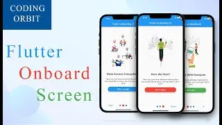 Flutter Onboarding UI Screen