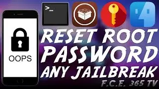 How to Reset Forgotten iOS ROOT Password (Any Jailbreak/iOS)