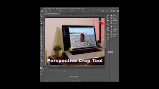 Perspective Crop Tool in Photoshop 