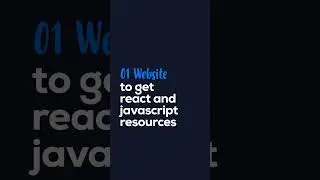 Learn Javascript and React for Free || Javascript and React Resources