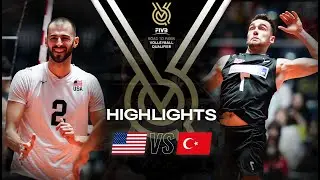 🇺🇸 USA vs. 🇹🇷 TUR - Highlights | Mens OQT 2023