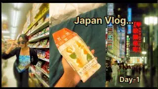 Japan day-1, roaming around Tokyo, trying out new food | Twinoo in Japan