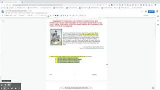 Highlighting in Google Docs 3/17/20