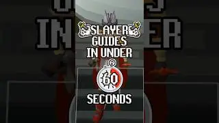 Slayer Guides in Under 60 Seconds: Skeletons (Easy Slayer Points) #osrs #gaming #runescape