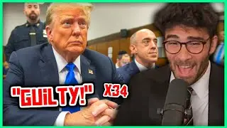 Donald Trump CONVICTED on 34 Counts | Hasanabi Reacts