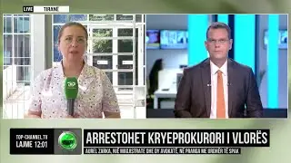 Top Channel/ Arrestohet kryeprokurori i Vlorës, Aurel Zarka, një magjistrate dhe dy avokatë