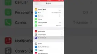 How to set “Do Not Disturb” to an automatic schedule.