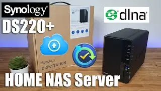Synology DS220+ Unboxing | Includes Setup of PC Backup / Cloud Sync  / DNLA Service