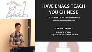 Have Emacs Teach You Chinese