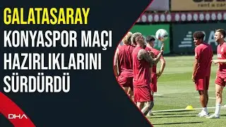 Galatasarayda Konyaspor maçı hazırlıkları sürüyor