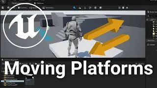 How To Create Moving Platforms (automatic looping) - Unreal Engine 5 Tutorial