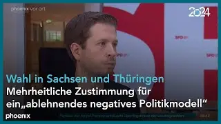 phenix-Korrespondent Erhard Scherfer im Interview mit SPD-Generalsekretär Kevin Kühnert