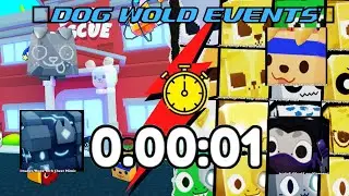 OMG! 🔴🐶HUGE DOG WORLD EVENT🥳 In Pet Simulator X! (LIVE) & giveaways