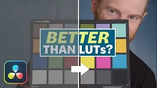 SIMPLE DaVinci Resolve Color Management Tutorial - LUTs vs Wide Gamut