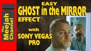 Easy Ghost in the Mirror Horror effect. in Sony Vegas pro